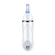 Алмазный 17 питьевой микродермабразия алмазный пилинг устройство удаления черных точек кожуры Алмазная дермабразия массаж лица