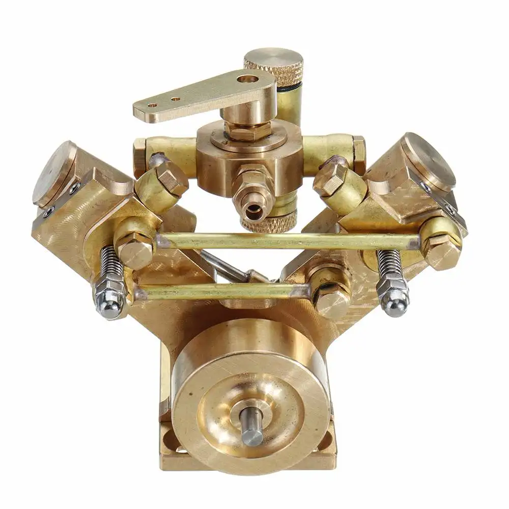 

Microcosm Micro Scale M2B Twin Cylinder Marine Steam Engine Model Stirling Engine Gift Collection School Educational Equipment