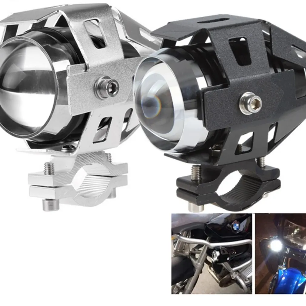 

U5 30W Waterproof Motorcycle Headlight LED Driving Motorbike Fog Light Flash Lamp Moto Headlamp Bulbs