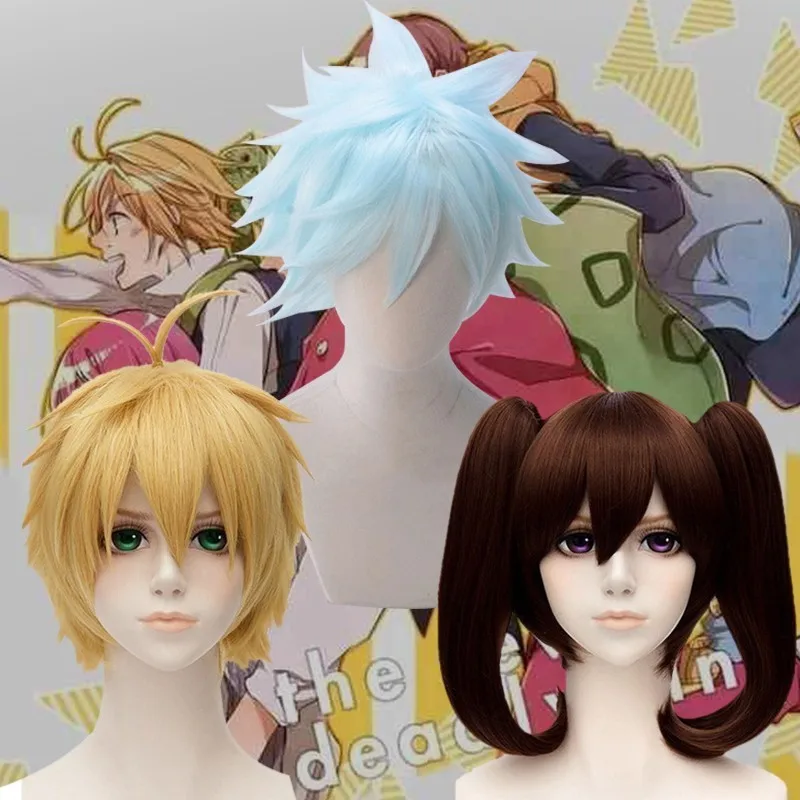 

Anime The Seven Deadly Sins Cosplay Dragon Sin of Wrath Meliodas Diane Ban Harlequin Costume Wig King Elizabeth Liones Halloween