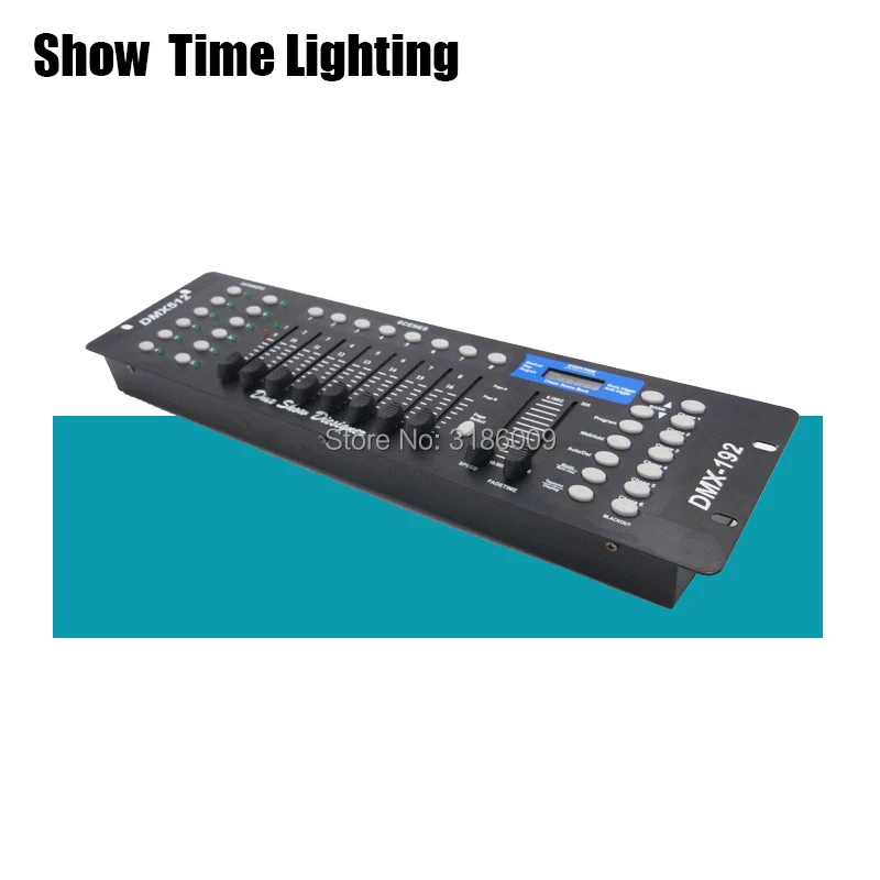 Шоу время 192 DMX консоль сценическое освещение контроллер DMX 192 DMX 512 движущаяся головка led par контроллер DMX шоу Dieliquer|Эффект освещения сцены| | АлиЭкспресс