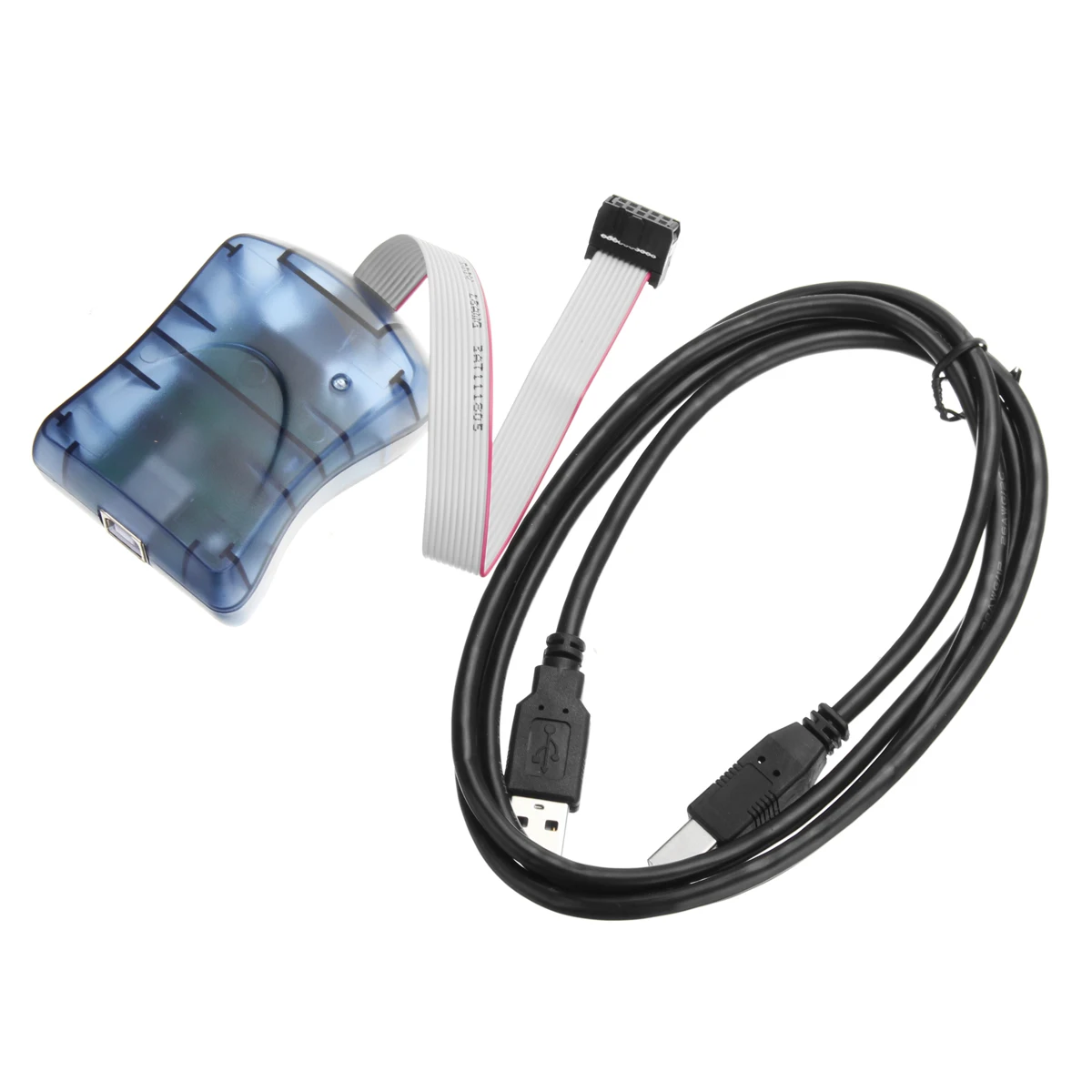 

New AVR USB AVRISP In-System Programmer Support all AVR With ISP Interface with Cable