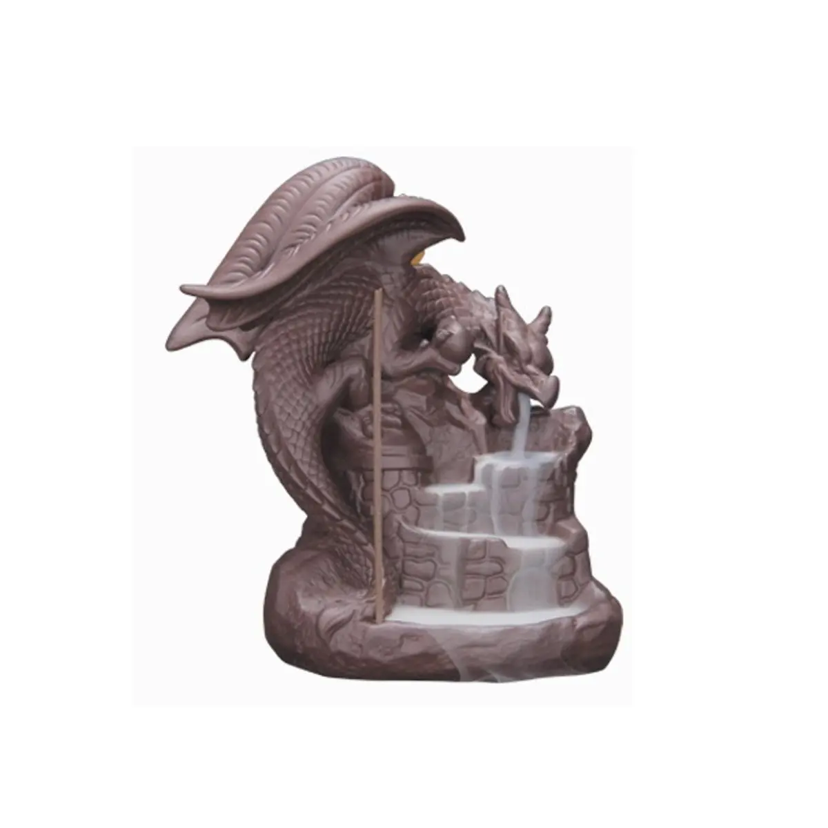 

Ceramic Backflow Incense Burner Censer Home Decor Dragon Incense Holder Burner Use In Home Office Teahouse Decoration Gifts