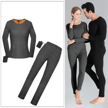 

Men Woman Ski Thermal Underwear Set Quick Dry Functional Compression Tracksuit Fitness Tight Shirts Sport Sport Suits