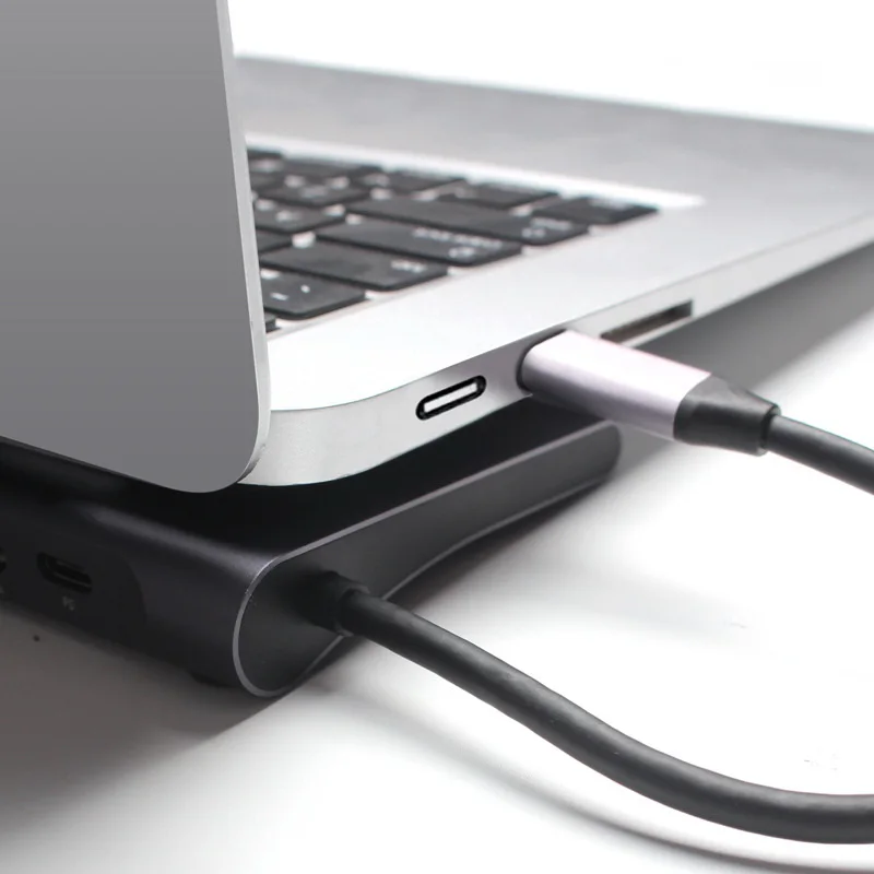 Лучшие предложения ULT BEST док станция с разъемом 10 в 1 3 USB Type C поддержка аудио 5 мм 4K x