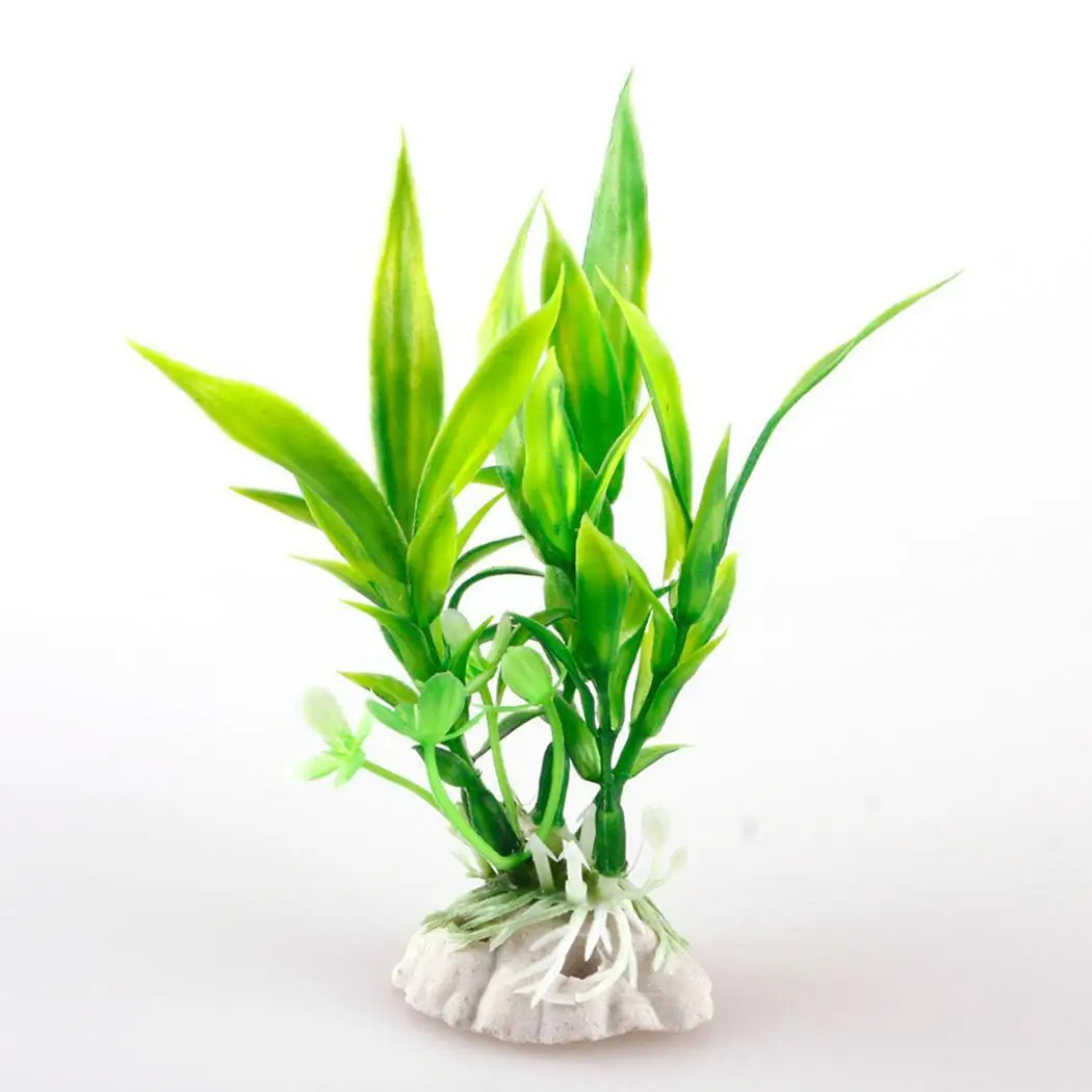 Water Aquarium 05Kg Decoration Grass Unisex Artificial 0 Green Plant Fish Tank Casual Red | Дом и сад