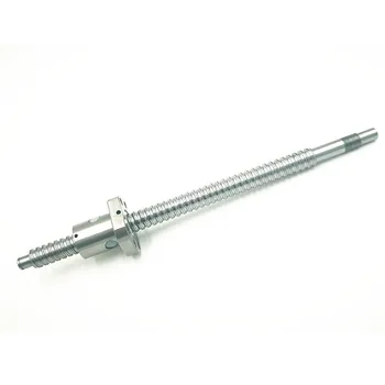 

FREE SHIPPING machined 1610 Ball Screw Rolled C7 ballscrew SFU1605 150 200 250 300 350 400 450 500 550 600 650 mm for CNC parts