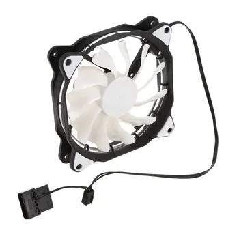 

NEW-3-Pin/4-Pin 120mm PC Computer Case CPU Cooler Cooling Fan with LED Light DC12V