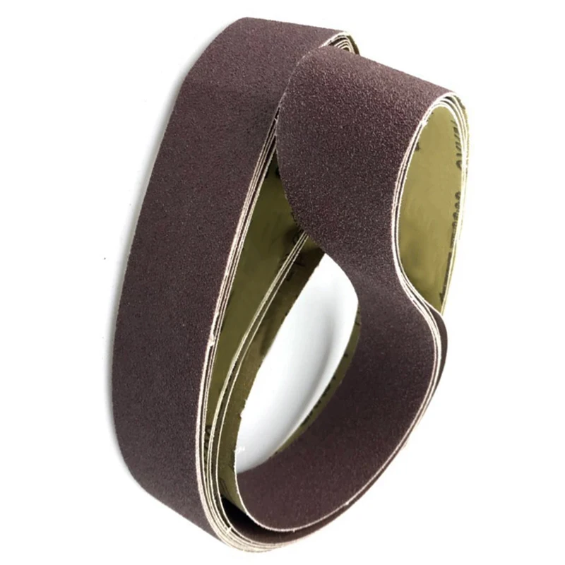 

10pcs 50x1220mm Abrasive Sanding Belts 60Grit Grinder Grinding For Non-metallic