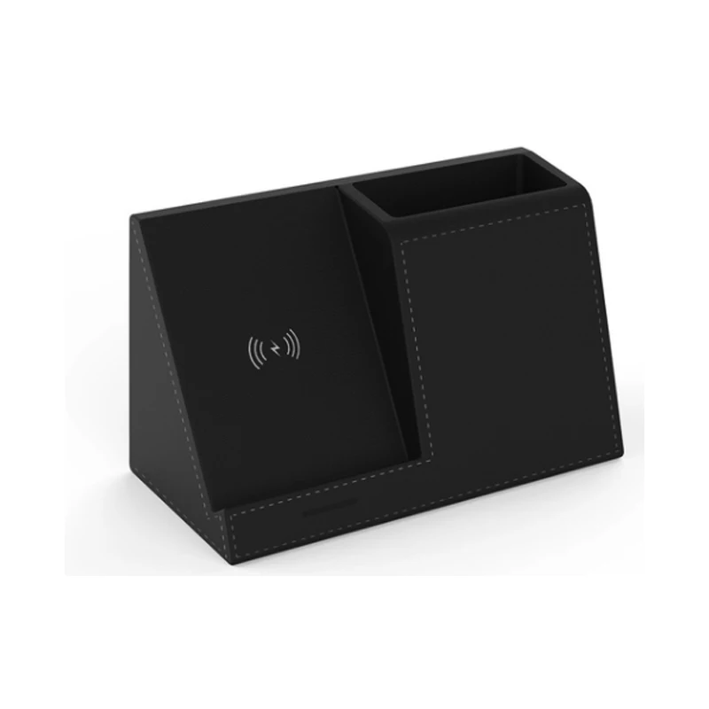

10W Qi Wireless Charger Multi-Function As Desk Organizer Pen Holder Office Supplies For IPhone XS Max XR X 8 Samsung S8 S9