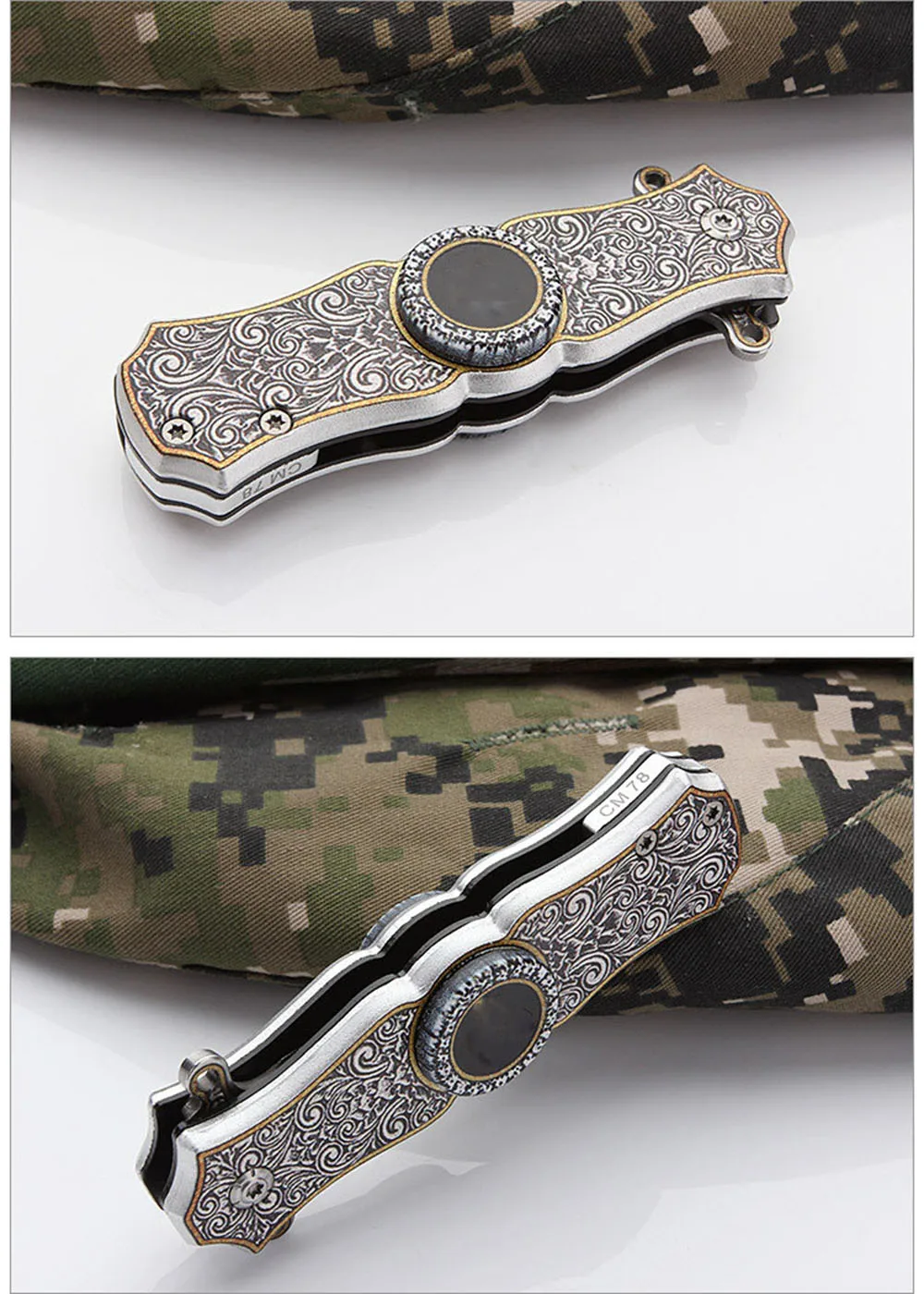 Сова OD142 3D крутой наконечник гироскопа складной нож походные ножи выживания Мульти нож карманный тактический нож