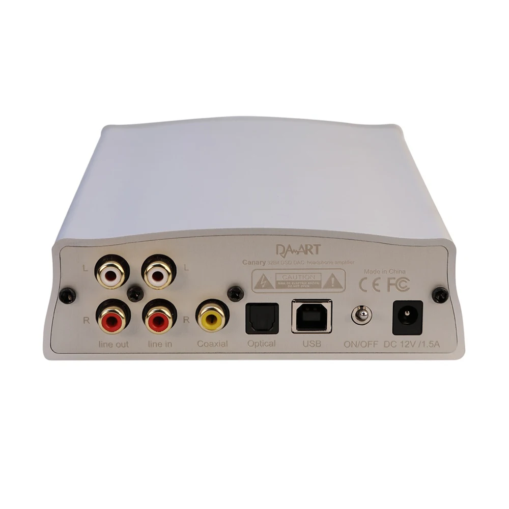 DAART Canary ESS9018MK2 XMOS DSD256 PCM384KHz коаксиальный Оптический USB DAC Настольный усилитель для