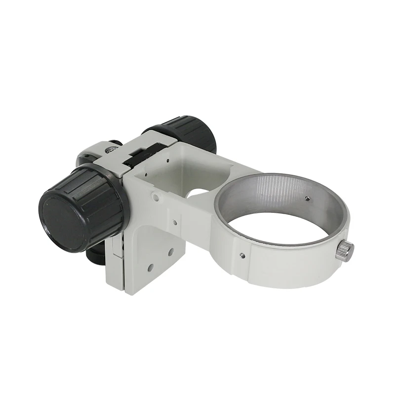 Industrial Adjustment Focus Arm Stereo Microscope Holder E Arm Head Holder Ring Arbor Stand Bracket Diameter 76 mm Accessories