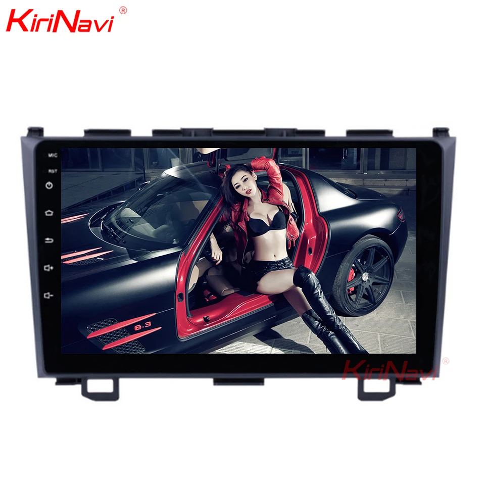 KiriNavi Grande Schermo Android 8.1 9 pollici Touch Screen Car Radio Per Honda Crv Android di Navigazione GPS Bluetooth WIFI 2006 -2011