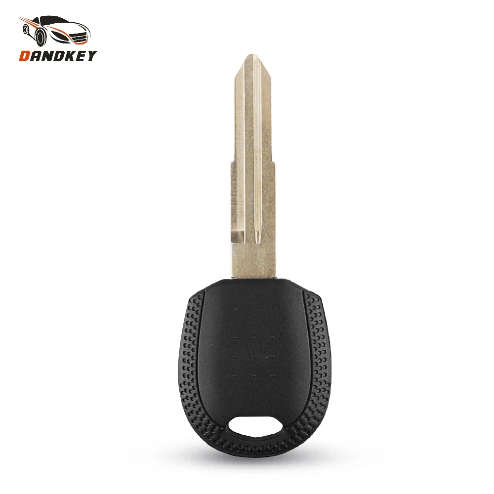 

Dandkey Transponder Carbon Chip Car Remote Key Blank Shell Fob Cover For Kia Rio Sportage Key Case With Left /HYN7 Key Blade