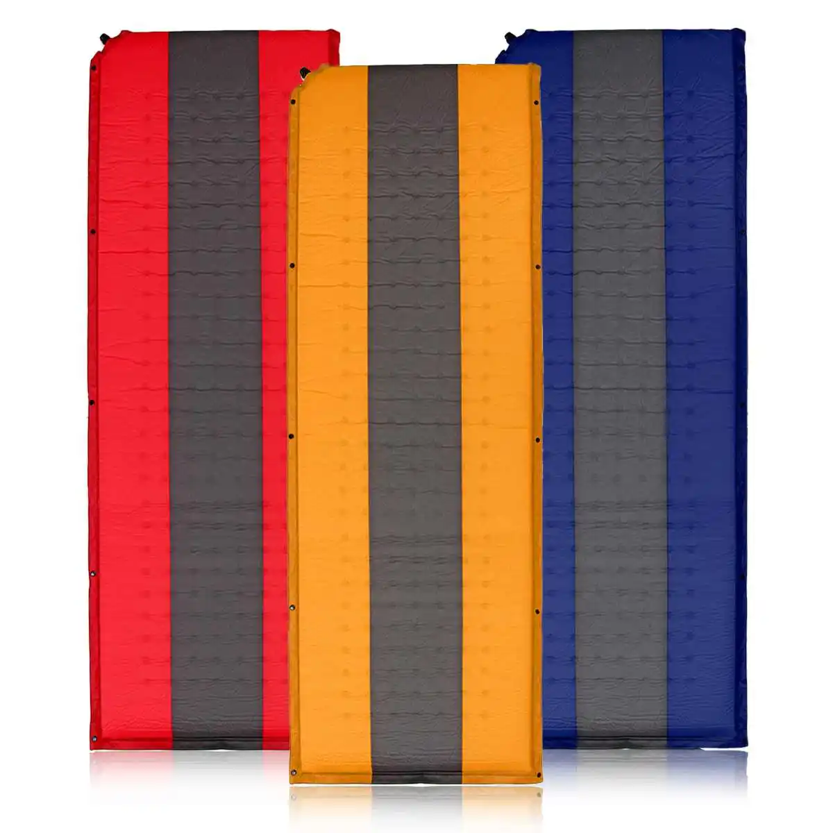 

Outdoor Foldable Self Inflating Camping Mat Picnic Pad Inflatable Sleeping Mattress 3 Colors 190x66x5cm Travel Backpacking
