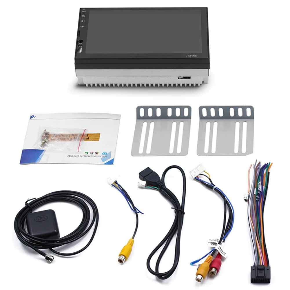 

Car Android navigation Bluetooth MP5 player Touch-screen MP4 card machine DVD navigation machine 7784AD
