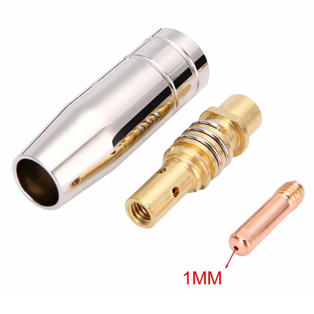 11PCS/Set MIG Welding Welder Torch Nozzles Contact Tip 0.04 Gas