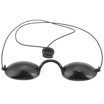 

Black Protective Glasses Eyepatch Laser Light Glasses Protection Eyewear IPL Beauty Safety Screen Goggles
