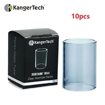 

Original 10pcs KangerTech Subtank Mini Replacement Glass Tube 4.5ml Capacity E-cig Accessory for Kanger Subtank Mini Cartomizer