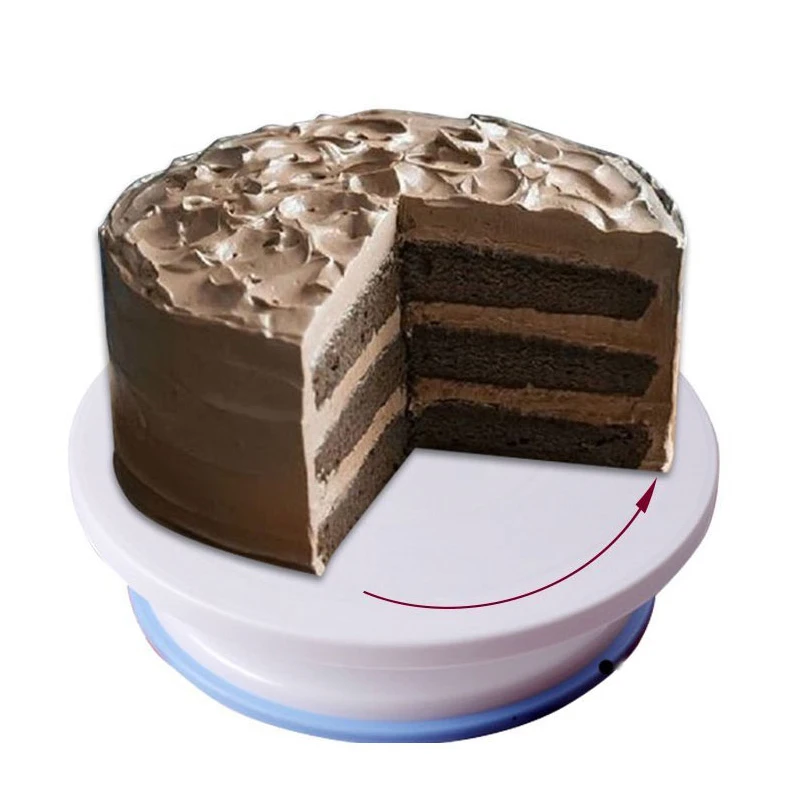 28cm Plastic Cake Turntable Rotating Cake Decorating