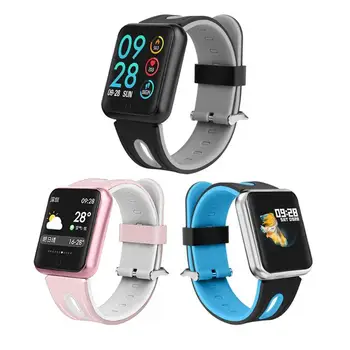 

Sports Smart Watch Fitness Tracker IP68 Bracelet Waterproof Heart Rate Blood Pressure Monitor Smart Band for ios Android