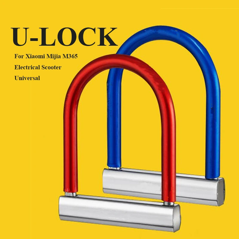 

U Shape Security Lock For Xiaomi Mijia M365 Electrical Scooter Bike Universal