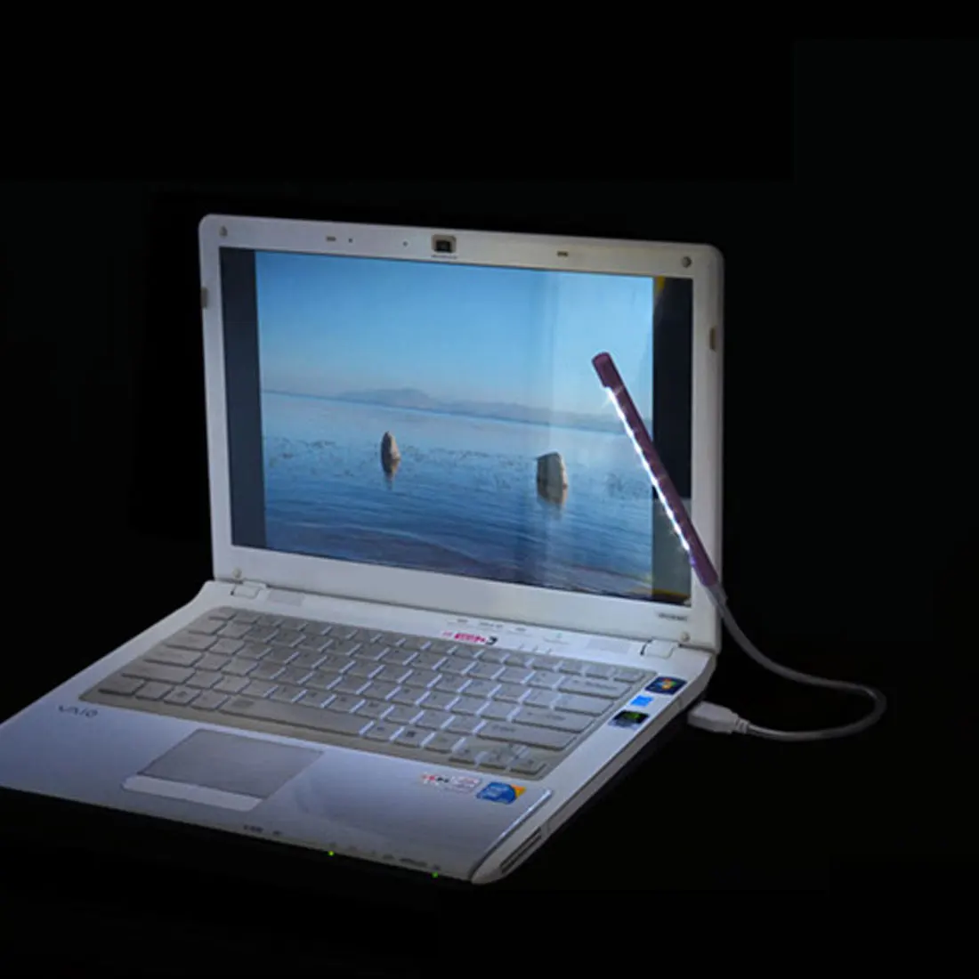 USB светильник, гибкая лампа для чтения книг, защита глаз для ноутбука, ноутбука, компьютера, 10 светодиодный