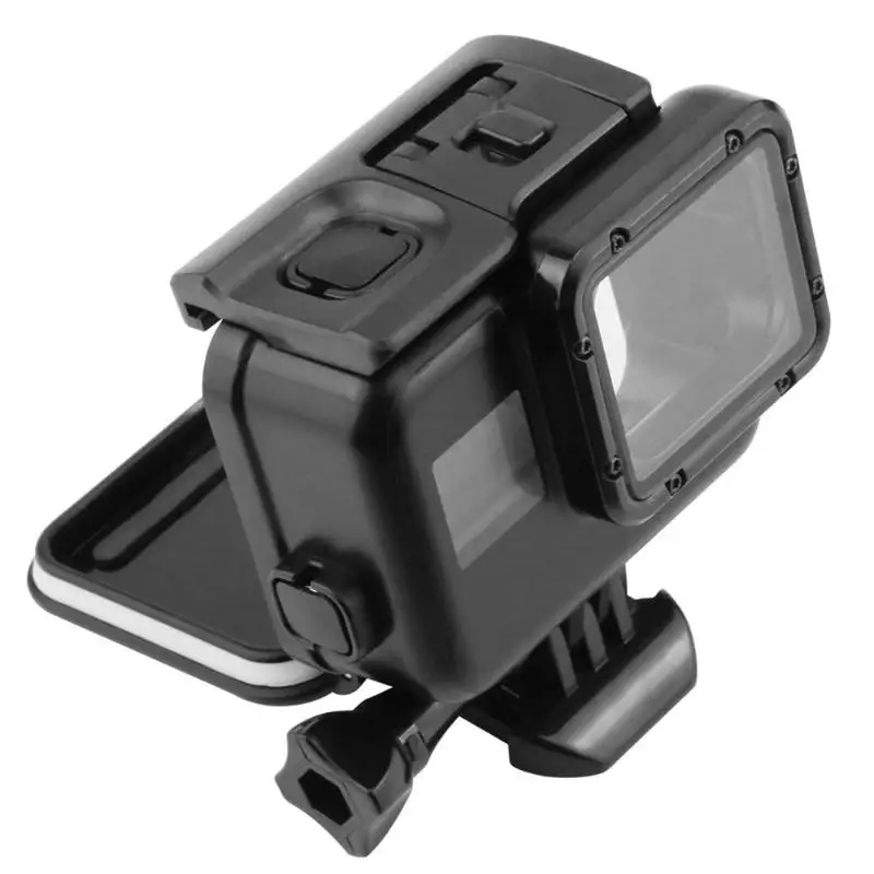Black 45m Waterproof Underwater Diving Case Cover Waterproof Housing Case for GoPro Hero 7 6 5 Black 45m Waterproof Underwater Diving Case Cover Waterproof Housing Case for GoPro Hero 7 6 5