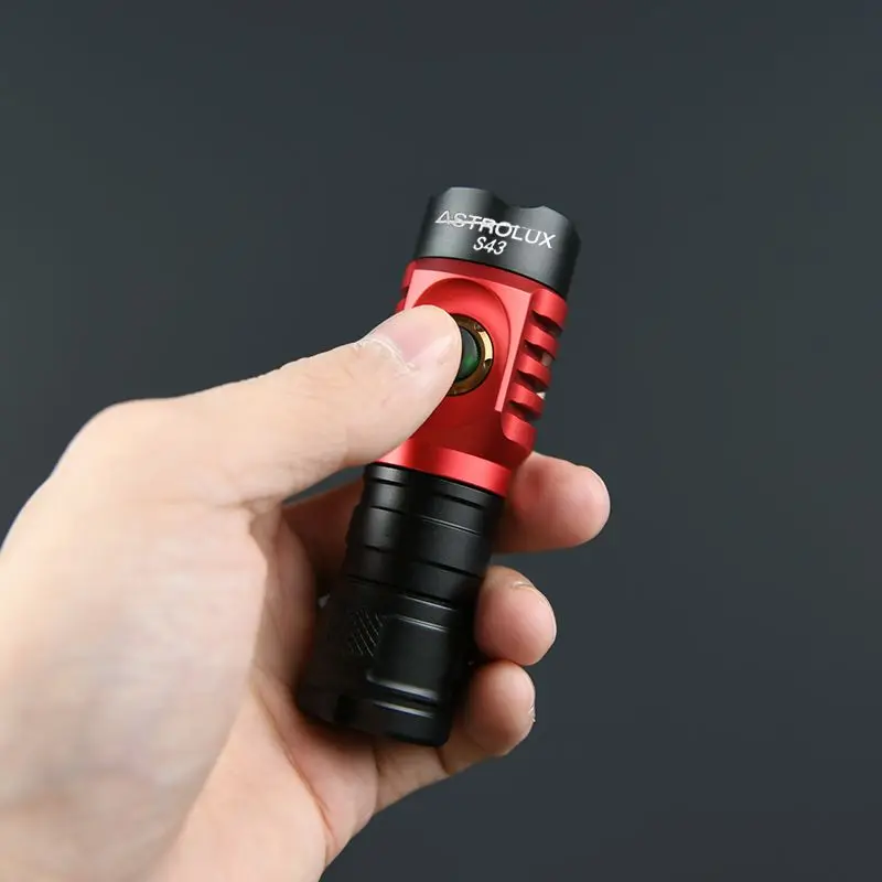 Светодиодный фонарик Astrolux S43 18350 версия с плавным затемнением для повседневного
