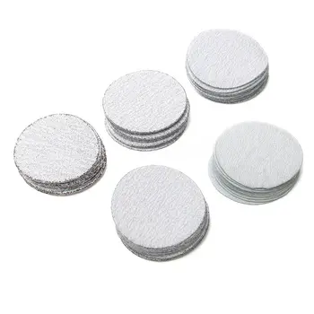 

2inch 50mm Sanding Discs Hook and Loop Pack of 50 mixed 80 120 180 240 400 Grits