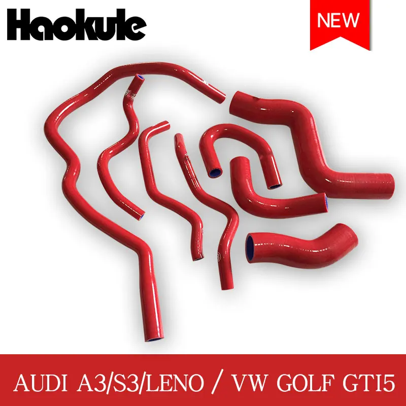 

Performance Radiator Silicone hose kits For VW GOLF GTI5 MK5 Turbo GTI 2.0 /AUDI A3 2.0 FSI/S3 TTMK2/LEON CUPRA 2003-2009