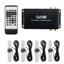Для Германии Европа H.265 MPEG-4 DVB-T2/T ТВ приемник мультимедиа макс 180 км/ч HDMI 1080P EPG наземный на мобильном радио плеер