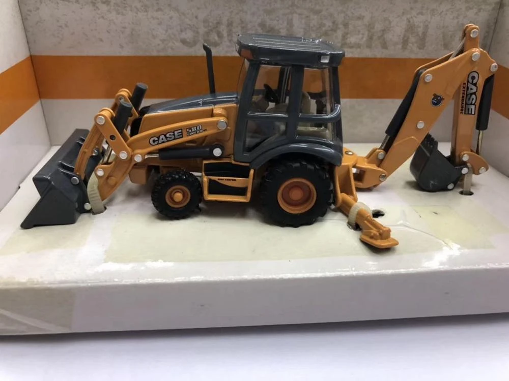 diecast case backhoe