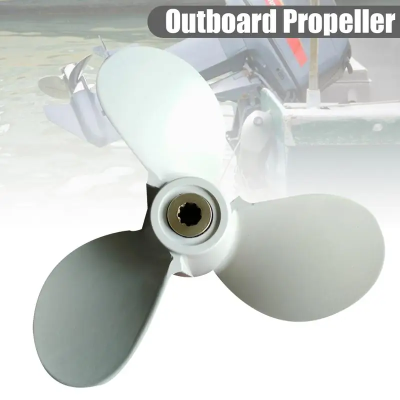 

New Style Small Marine Ship Propeller Three-leaf Aluminum Alloy Propeller For Yamaha 2.5-6 HP Outboard Motor