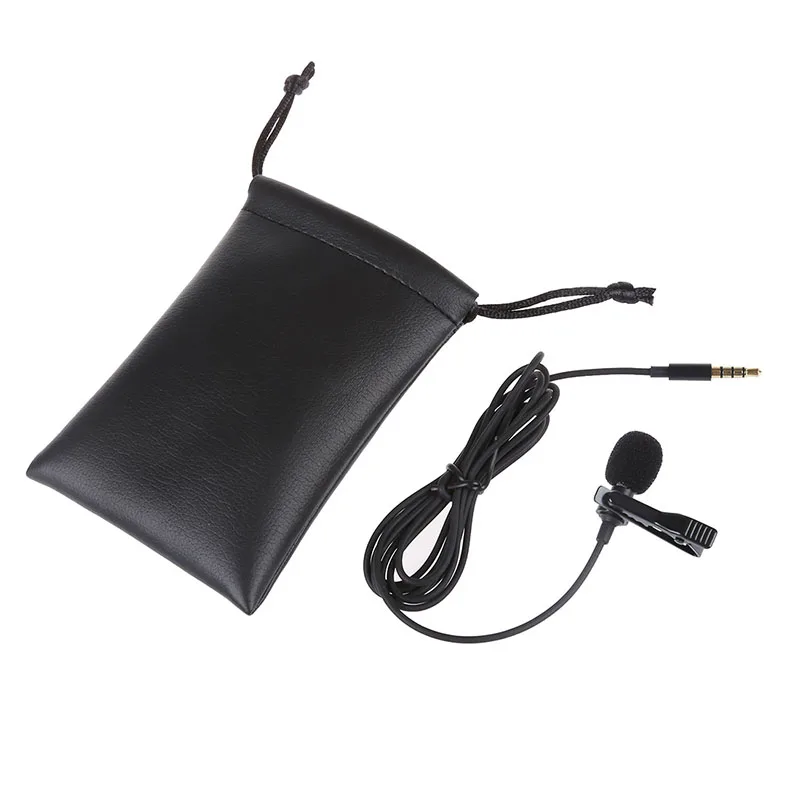 Lavalier нагрудный зажим на всенаправленном мини iPhone TRRS 3 5 мм Jack Handsfree 3.28ft