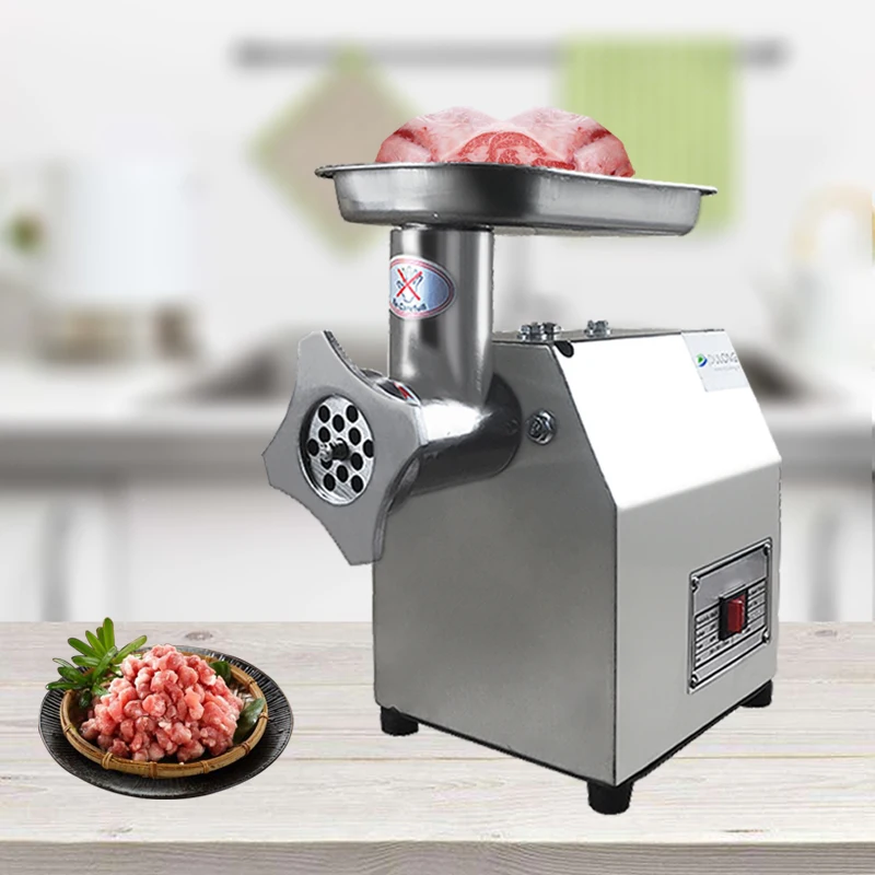 

Stainless Steel Home Electric Meat Grinder Sausage Stuffer Mincer Maker Fish Meat Cutter Blender Chopper Fully Automatic
