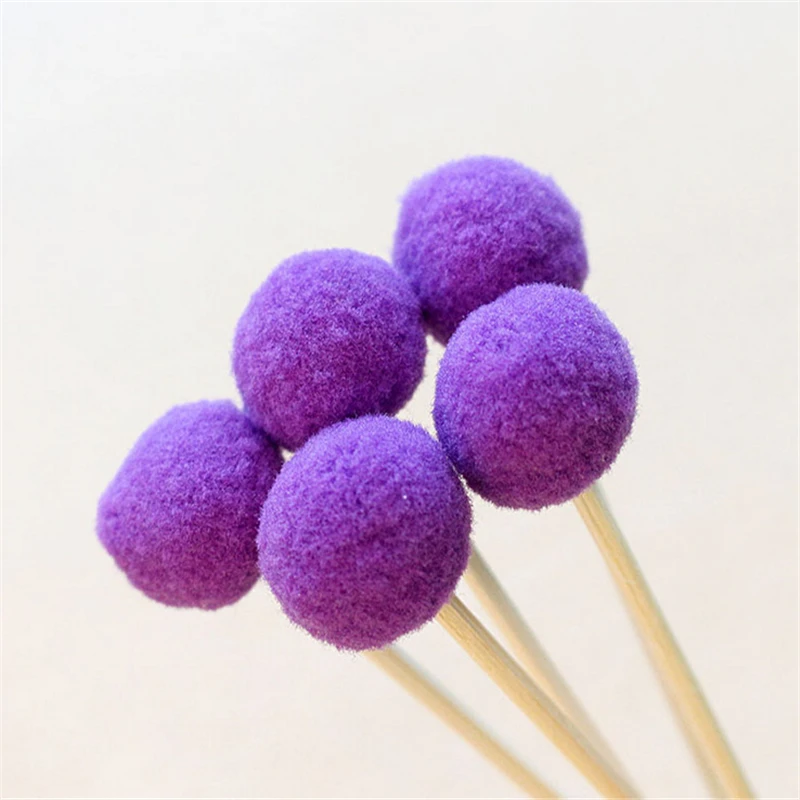 Lychee Life 10 шт. разноцветный хлопковый шаровой рассеиватель без огня Арома диффузор