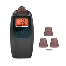 Портативный дыхательный спирт тестер пьяный детектор движения Высокоточный Breathalizer с ЖК-дисплеем