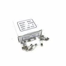 10 шт. 5*20 мм Быстрый Удар Керамика предохранителя 5x20 мм 250V 0.1A 0.25A 0.5A 1A 1.5A 2A 2.5A 3A 3.15A 4A 5A 6A 6.3A 8A 10A 15A 16A 20A 25A30A