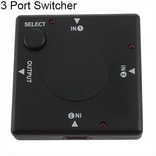 3/5 порт 1080P HDMI видео переключатель сплиттер концентратор дистанционного