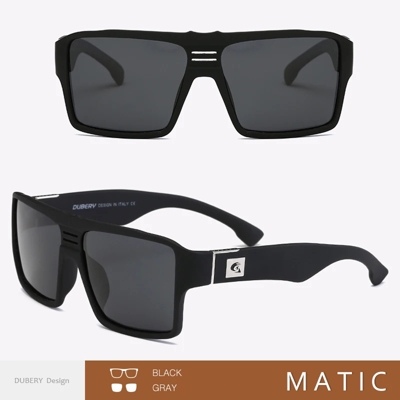 MATIC Retro vintage aviator Sunglasses For Men's Square Mirror Shades Polarized Pilot Male Glasses Ken Block Dubery Brand Design