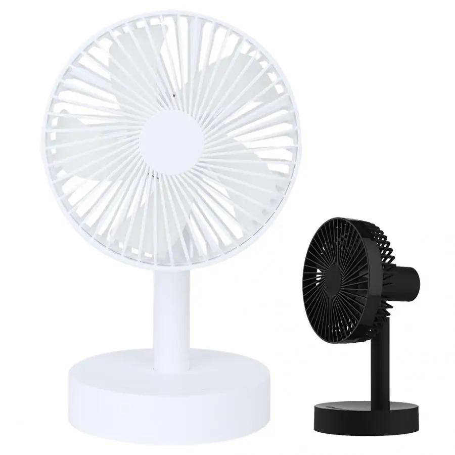 

Air Conditioner Summer USB Rotation Powered Mini Desk Fan Cooling Air Adjustable Fan 3 Gears Air Conditioning for Home
