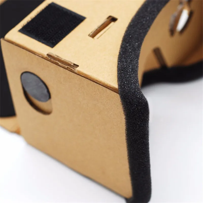 Virtual Reality Google Cardboard Experience VR 3D Glasses Box Movies 7 SmartPhones Universal Headset