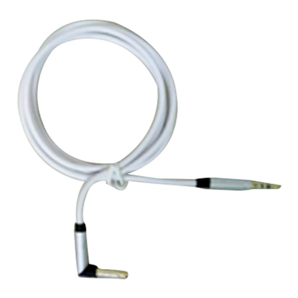 3,5 мм изгиб на прямой пружинный кабель папа-папа аудио удлинитель длина 1 м