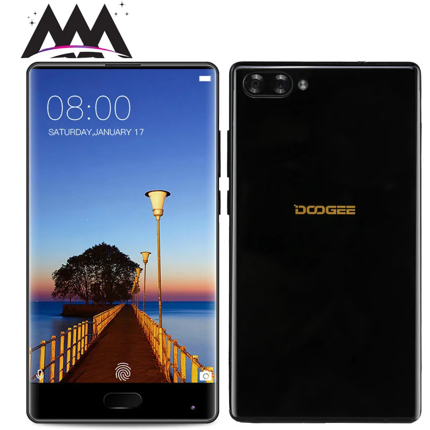 

Doogee Mix Mobile Phone 5.5" IPS Helio P25 Octa Core 4GB/6GB RAM 64GB ROM 8MP 16MP Dual Cameras Fingerprint 4G Smartphone