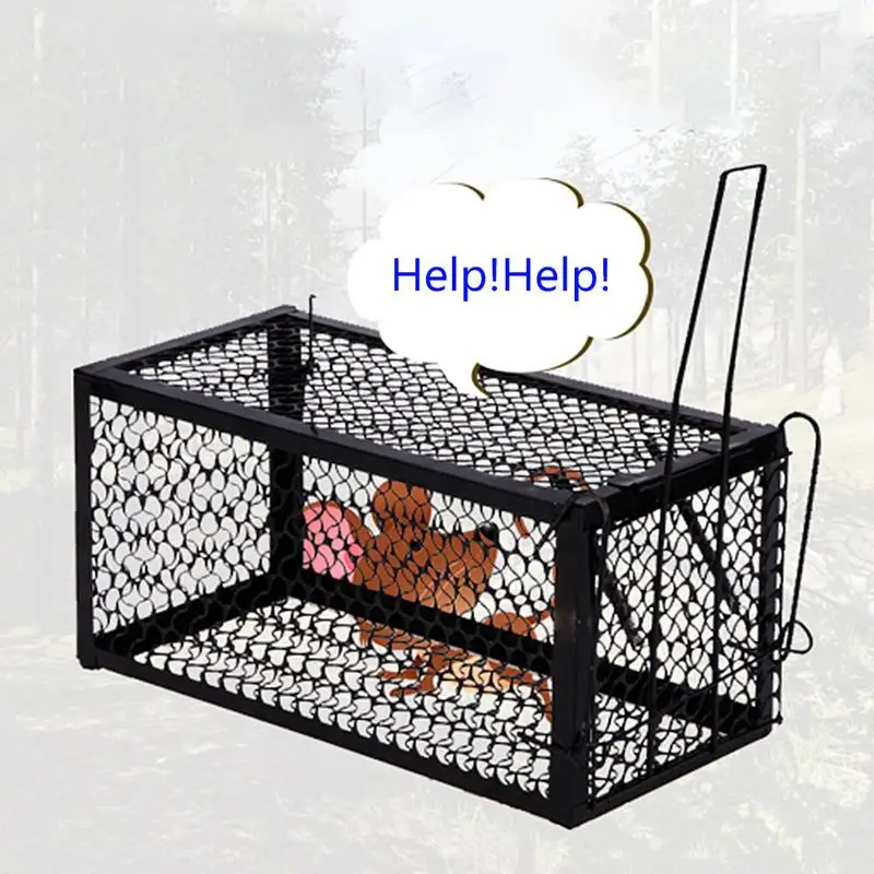 

Rat Cage Mice Rodent Animal Control Catch Bait Hamster Mouse Trap Humane Live Home High Quality Rat Killer Cage