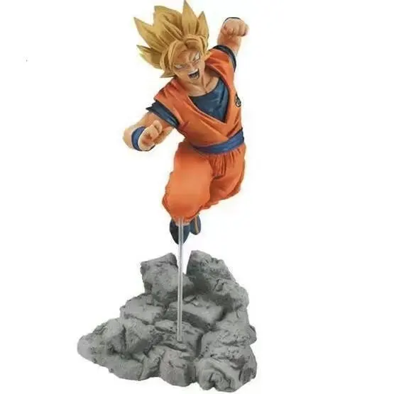 Hot Anime Dragon Ball Soul Xsoul - Son Goku Trunks Goku - Black Saiyan Bardock PVC Action Figure Model Doll Toy Gift