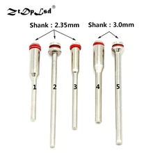 2 шт 2,35/3 мм хвостовик циркулярной пилы Соединительный зажим стержня роторные инструменты по дереву Dremel Электрический мини-сверло отрезной дисковый инструмент
