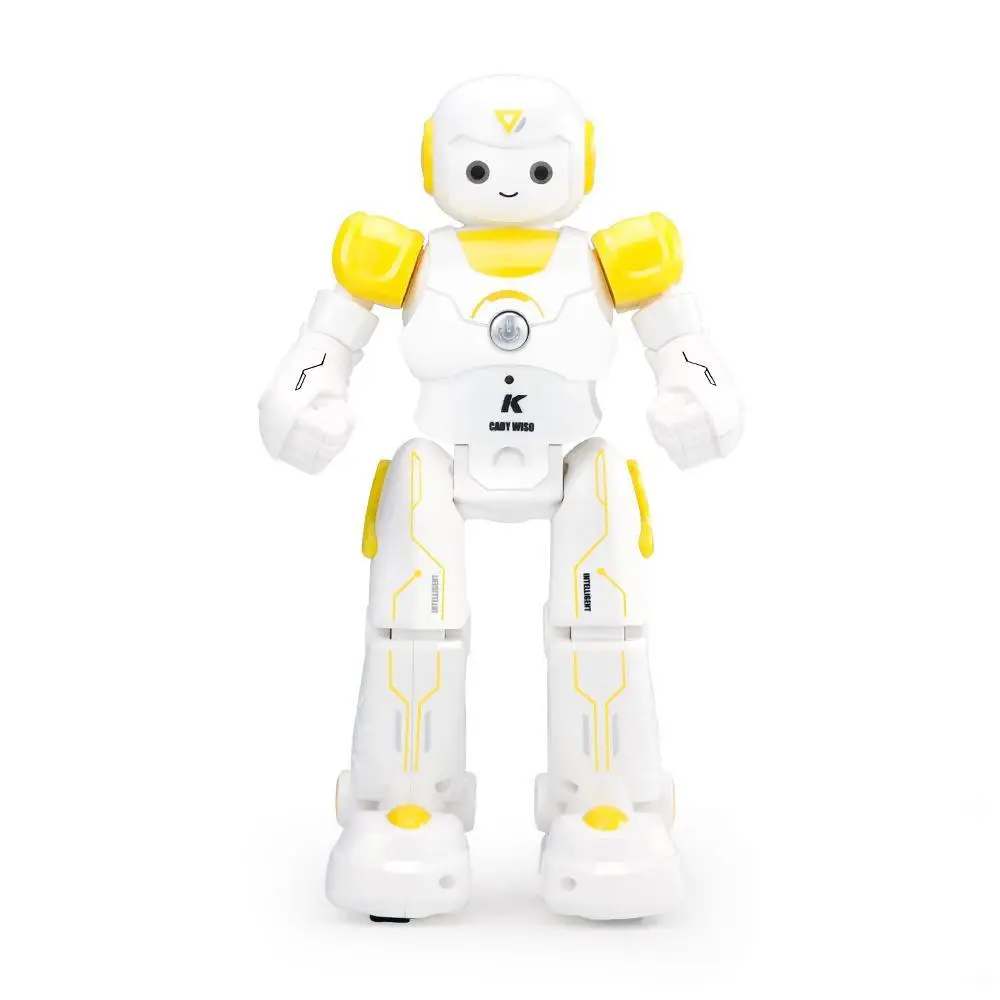 

Remote Control Intelligent Robot Electric LED Yes Lights Red, Yellow Programming Above 3 years old Dance Toy